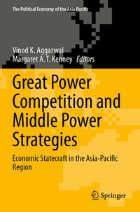 Enlarge image Cover: Great Power Competition and Middle Power Strategies - Springer