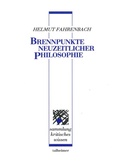 Cover: Brennpunkte neuzeitlicher Philosophie - Talheimer