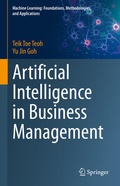 Cover: Artificial Intelligence in Business Management - Springer