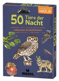 Cover: Exp Natur 50 Tiere der Nacht - moses Verlag