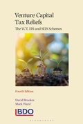 Cover: Venture Capital Tax Reliefs - Bloomsbury Professional