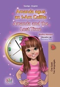 Cover: Amanda agus an t-Am Caillte Amanda and the Lost Time (Irish English Bilingual Collection) - KidKiddos Books Ltd.