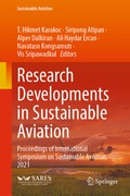 Cover: Research Developments in Sustainable Aviation - Springer