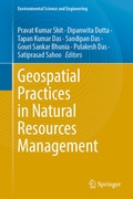Cover: Geospatial Practices in Natural Resources Management - Springer