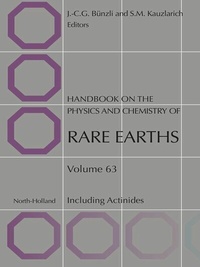 Abbildung von: Handbook on the Physics and Chemistry of Rare Earths - Academic Press