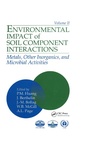 Cover: Environmental Impacts of Soil Component Interactions - CRC Press