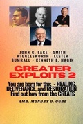 Cover: Greater Exploits - 2 -You  are Born For This - Healing Deliverance and Restoration - Midas Touch GEMS