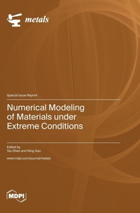 Enlarge image Cover: Numerical Modeling of Materials under Extreme Conditions - MDPI AG