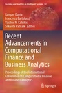 Cover: Recent Advancements in Computational Finance and Business Analytics - Springer