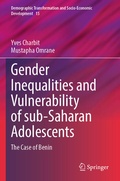 Cover: Gender Inequalities and Vulnerability of sub-Saharan Adolescents - Springer
