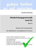 Cover: DaF - Wiederholungsgrammatik / DaF - Wiederholungsgrammatik A1 - Band 6 - epubli