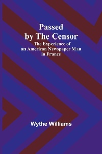 Enlarge image Cover: Passed by the censor - ALPHA EDITION