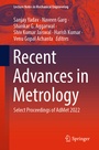 Cover: Recent Advances in Metrology - Springer