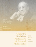 Cover: Oxford's Sedleian Professors of Natural Philosophy - Oxford University Press