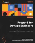 Cover: Puppet 8 for DevOps Engineers - Packt Publishing Limited
