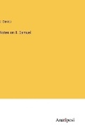 Cover: Notes on II. Samuel - Anatiposi Verlag