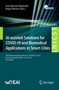 Cover: AI-assisted Solutions for COVID-19 and Biomedical Applications in Smart Cities - Springer