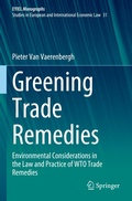 Abbildung von: Greening Trade Remedies - Springer