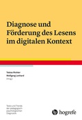 Cover: Diagnose und F&ouml;rderung des Lesens im digitalen Kontext - Hogrefe