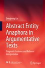 Cover: Abstract Entity Anaphora in Argumentative Texts - Springer