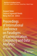 Cover: Proceedings of International Conference on Paradigms of Communication, Computing and Data Analytics - Springer