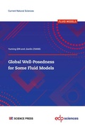 Cover: Global Well-Posedness for Some Fluid Models - EDP sciences