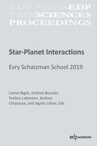 Abbildung von: Star-Planet Interactions - EDP sciences