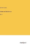Cover: Notes on Mechanics - Anatiposi Verlag