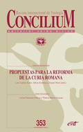 Cover: Propuestas para la reforma de la Curia romana. Concilium 353 (2013) - Editorial Verbo Divino