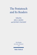 Cover: The Pentateuch and Its Readers - Mohr Siebeck