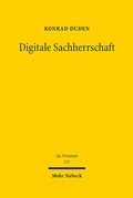 Bild: Digitale Sachherrschaft - Mohr Siebeck