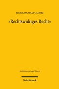Cover: "Rechtswidriges Recht" - Mohr Siebeck