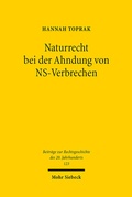 Bild: Naturrecht bei der Ahndung von NS-Verbrechen - Mohr Siebeck
