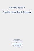Cover: Studien zum Buch Genesis - Mohr Siebeck