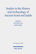 Cover: Studies in the History and Archaeology of Ancient Israel and Judah - Mohr Siebeck