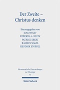 Bild: Der Zweite - Christus denken - Mohr Siebeck