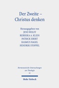 Cover: Der Zweite - Christus denken - Mohr Siebeck