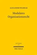 Cover: Modulares Organisationsrecht - Mohr Siebeck