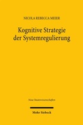 Cover: Kognitive Strategie der Systemregulierung - Mohr Siebeck