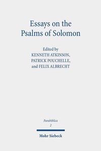 Abbildung von: Essays on the Psalms of Solomon - Mohr Siebeck