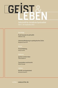 Abbildung von: Geist & Leben 3/2023 - Echter
