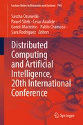 Cover: Distributed Computing and Artificial Intelligence, 20th International Conference - Springer