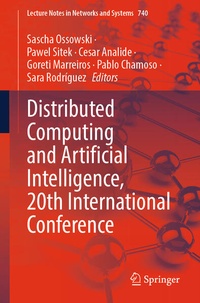 Enlarge image Cover: Distributed Computing and Artificial Intelligence, 20th International Conference - Springer