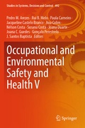 Cover: Occupational and Environmental Safety and Health V - Springer