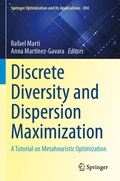 Cover: Discrete Diversity and Dispersion Maximization - Springer