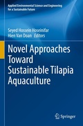 Cover: Novel Approaches Toward Sustainable Tilapia Aquaculture - Springer