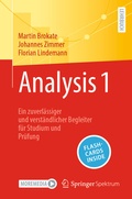 Cover: Analysis 1 - Springer Spektrum