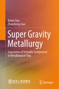 Cover: Super Gravity Metallurgy - Springer