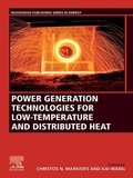 Cover: Power Generation Technologies for Low-Temperature and Distributed Heat - Woodhead Publishing