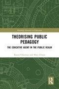 Cover: Theorising Public Pedagogy - Taylor & Francis